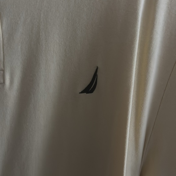 Nautica Men’s Yellow Button up polo - Picture 2 of 3